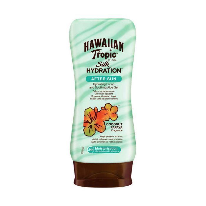 Silk Hydration After Sun Ultra Hydrating Lotion and Soothing Aloe Gel Coconut Papaya