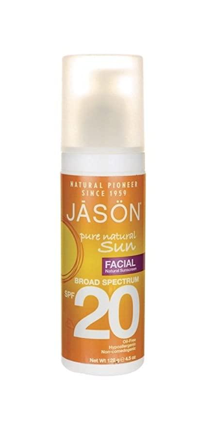 Pure Natural Sun Facial Sunscreen Broad Spectrum SPF 20