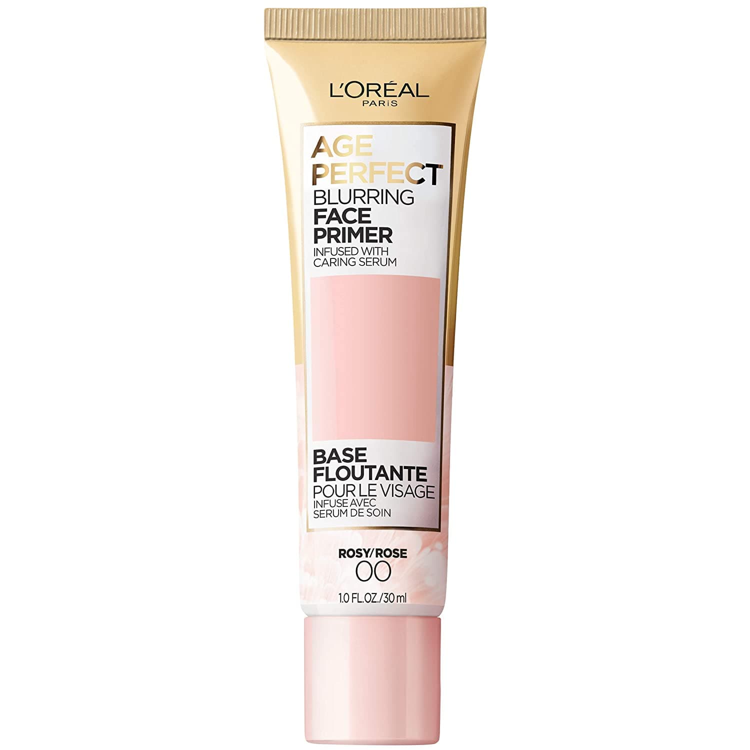 Age Perfect Blurring Face Primer Infused with Serum - Rosy/Rose