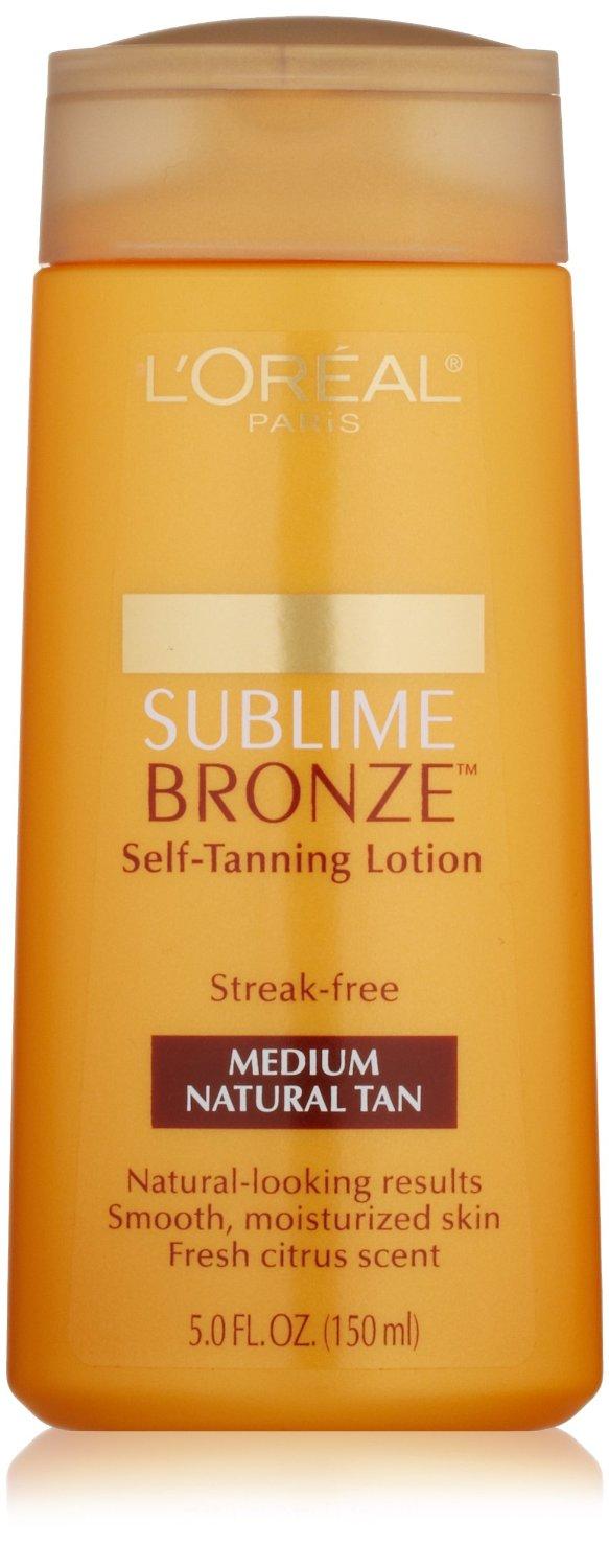 Sublime Bronze Self-Tanning Lotion SPF 15, Medium Natural Tan