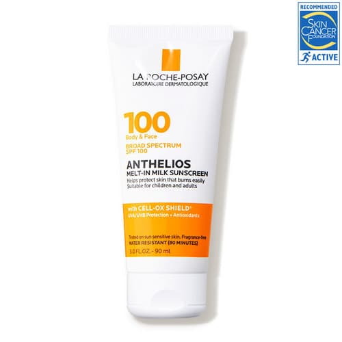 Anthelios Melt-in Milk Body & Face Sunscreen Lotion Broad Spectrum SPF 100