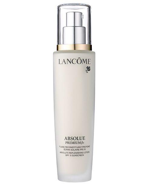 Absolue Premium Bx, Absolute Replenishing Lotion SPF 15