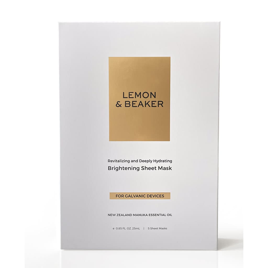 Revitalizing and Deeply Hydrating Galvanic Brightening Sheet Mask