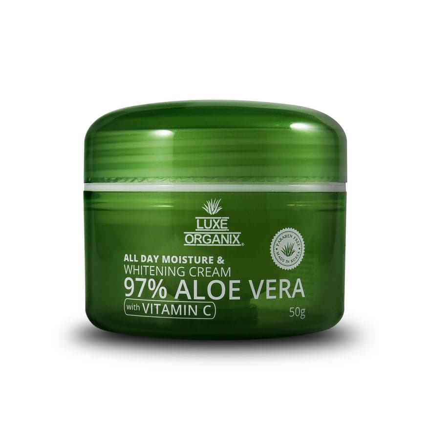 97% Aloe Vera All Day Moisture and Whitening Cream with Vitamin C