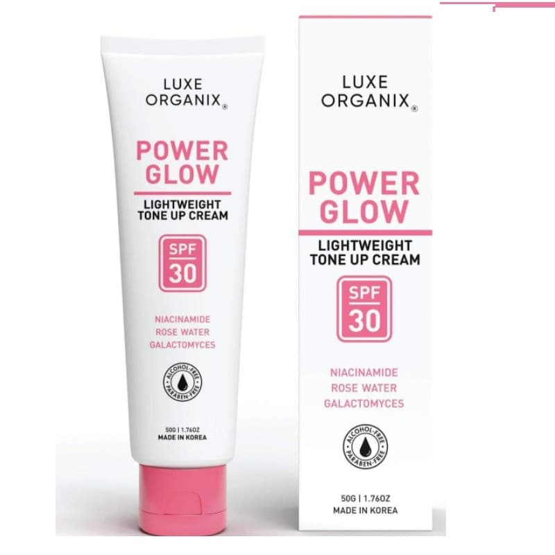 Rosewater Power Glow Tone up Cream SPF30