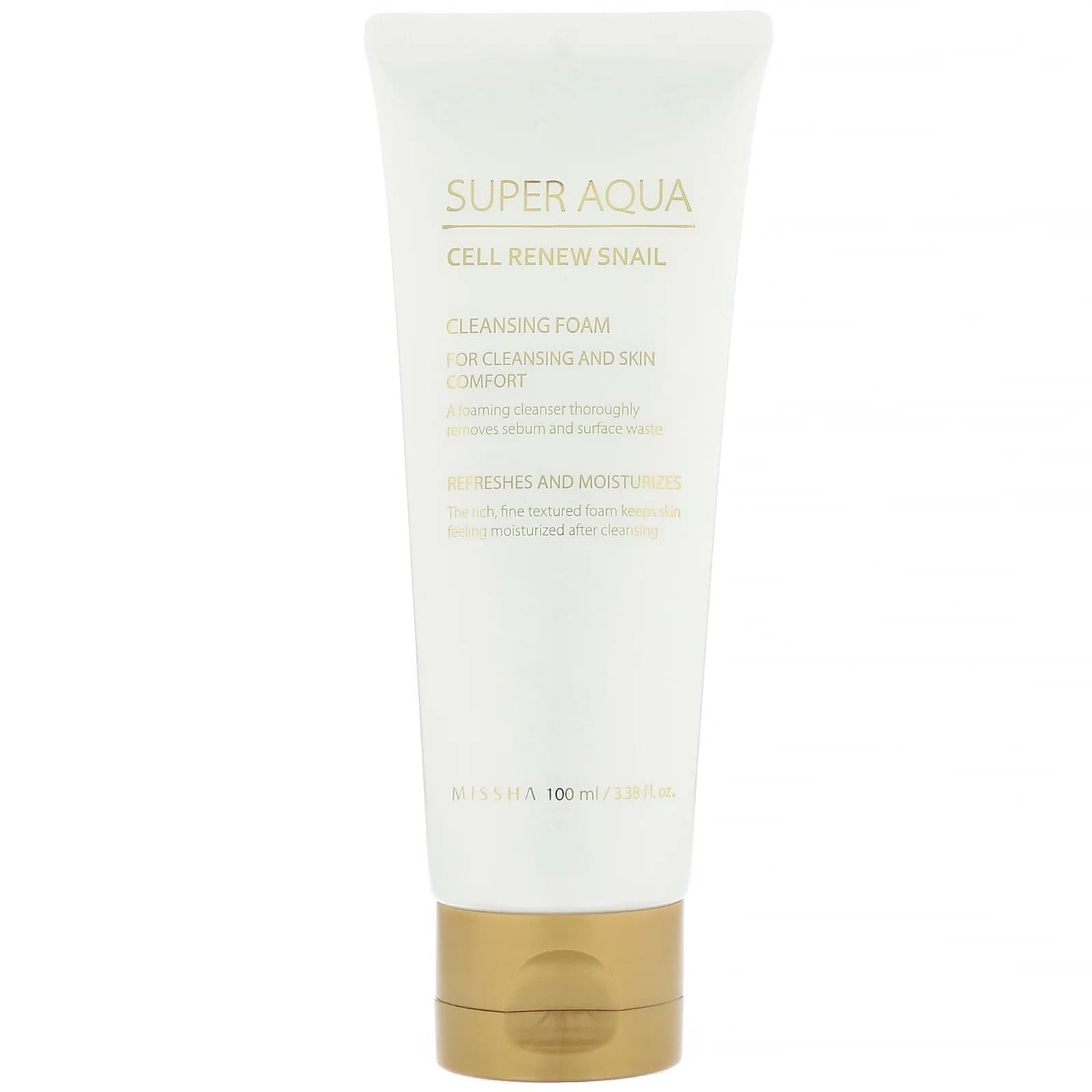 Super Aqua Cell Renew Snail Cleansing Foam