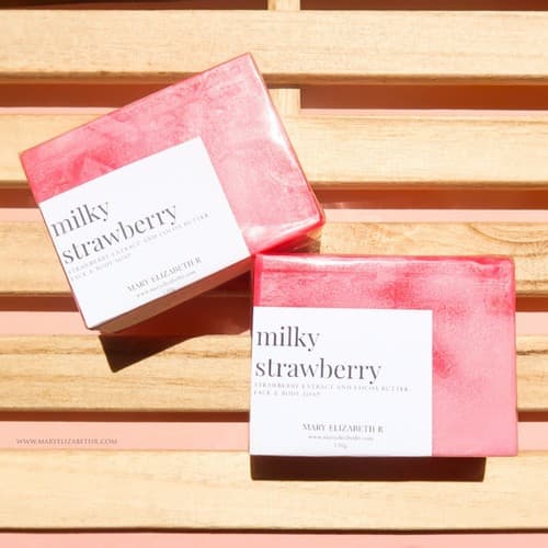Milky Strawberry Soap