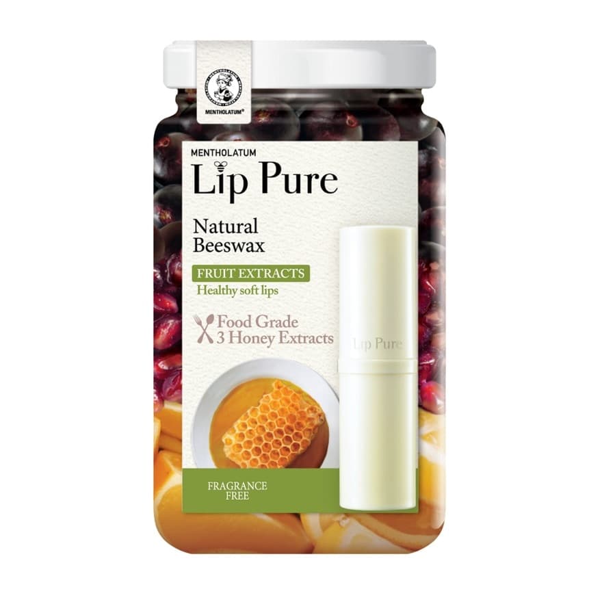 Lip Pure Natural Beeswax with Fruit Extracts