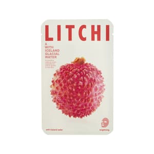 Litchi with Iceland Glacial Water Brightening Face Mask