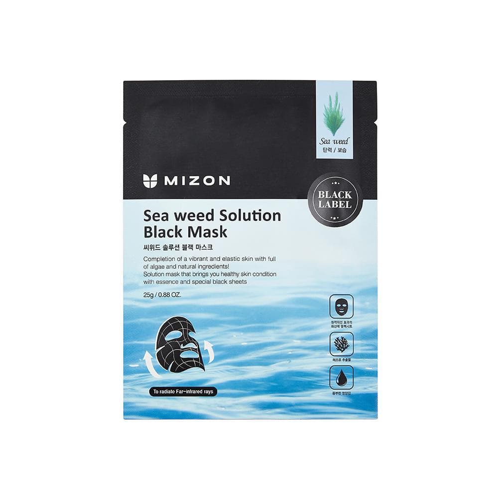 Seaweed Solution Black Mask