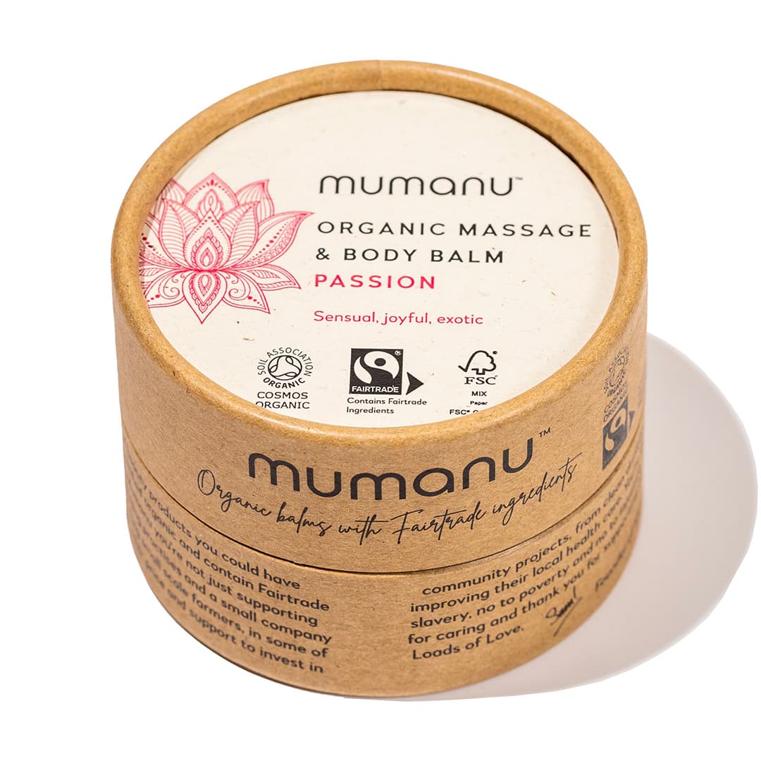 Organic Massage Oil & Body Balm - Passion