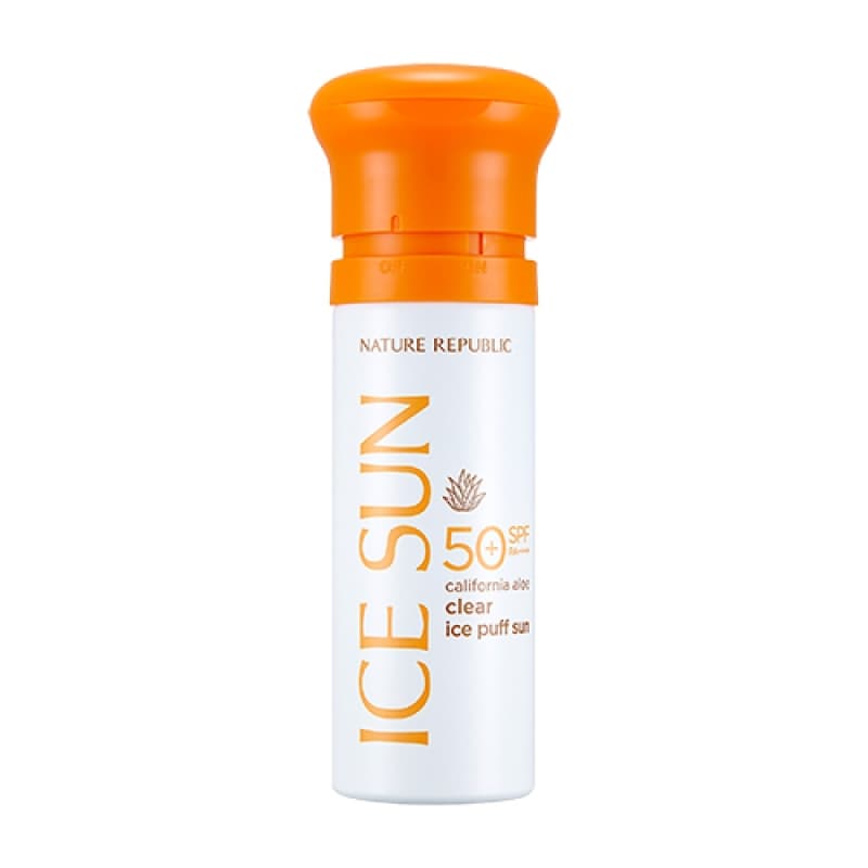 California Aloe Ice Puff Transparent