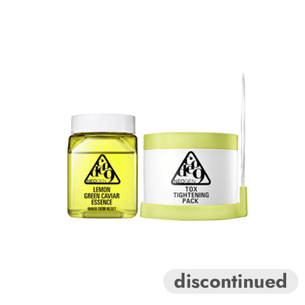 [Discontinued] Code 9 Lemon Green Caviar Essence & Tox Tightening Pack Kit