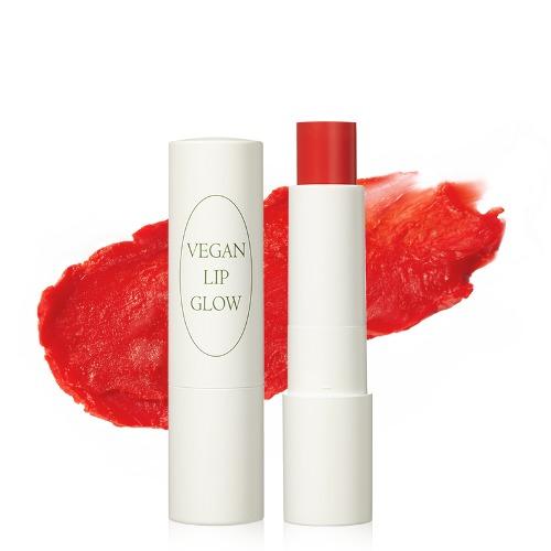 Vegan Lip Glow 03. Coral Rose
