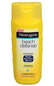 Beach Defense Sunscreen Lotion SPF 70