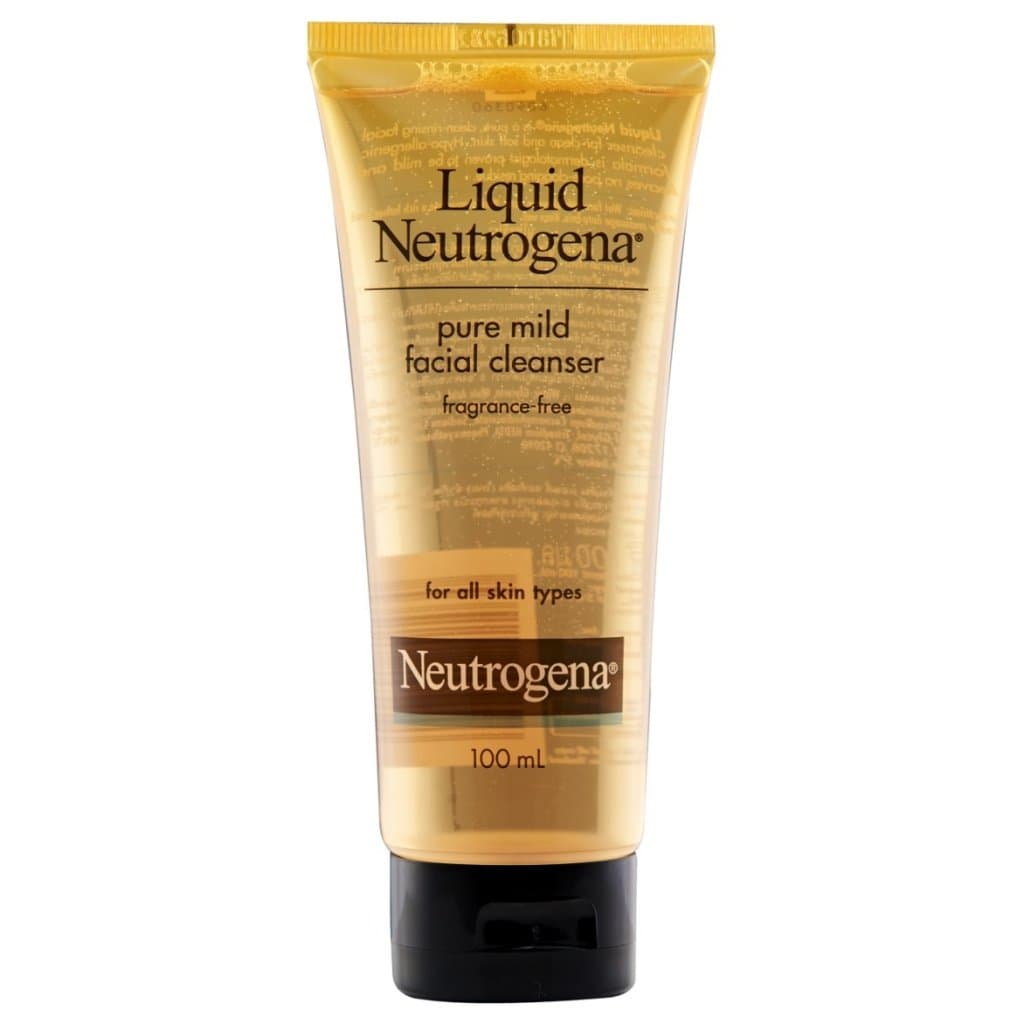 Liquid Neutrogena Pure Mild Facial Cleanser