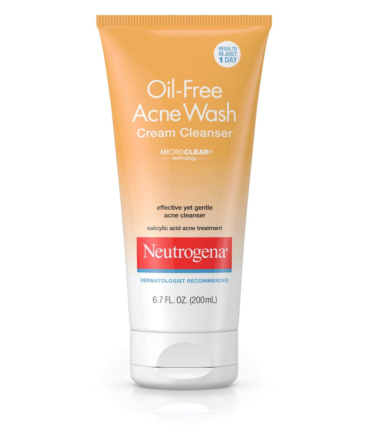 Oil-Free Acne Wash Cream Cleanser