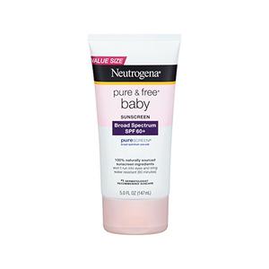 Pure & Free Baby Sunscreen Lotion SPF 60+ with PureScreen