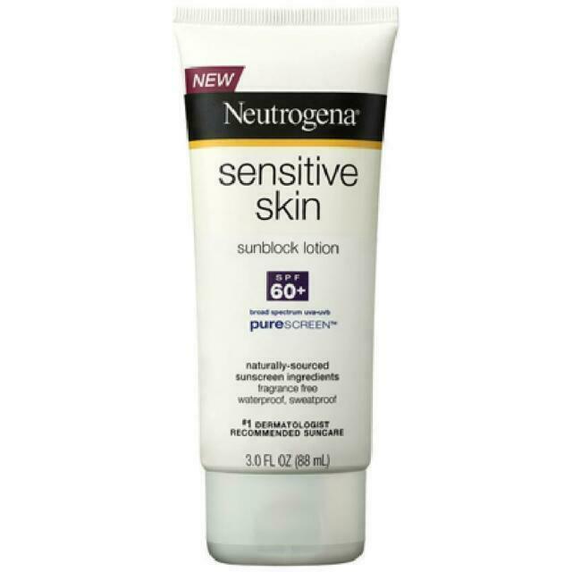 Sensitive Skin Sunblock Lotion SPF 60