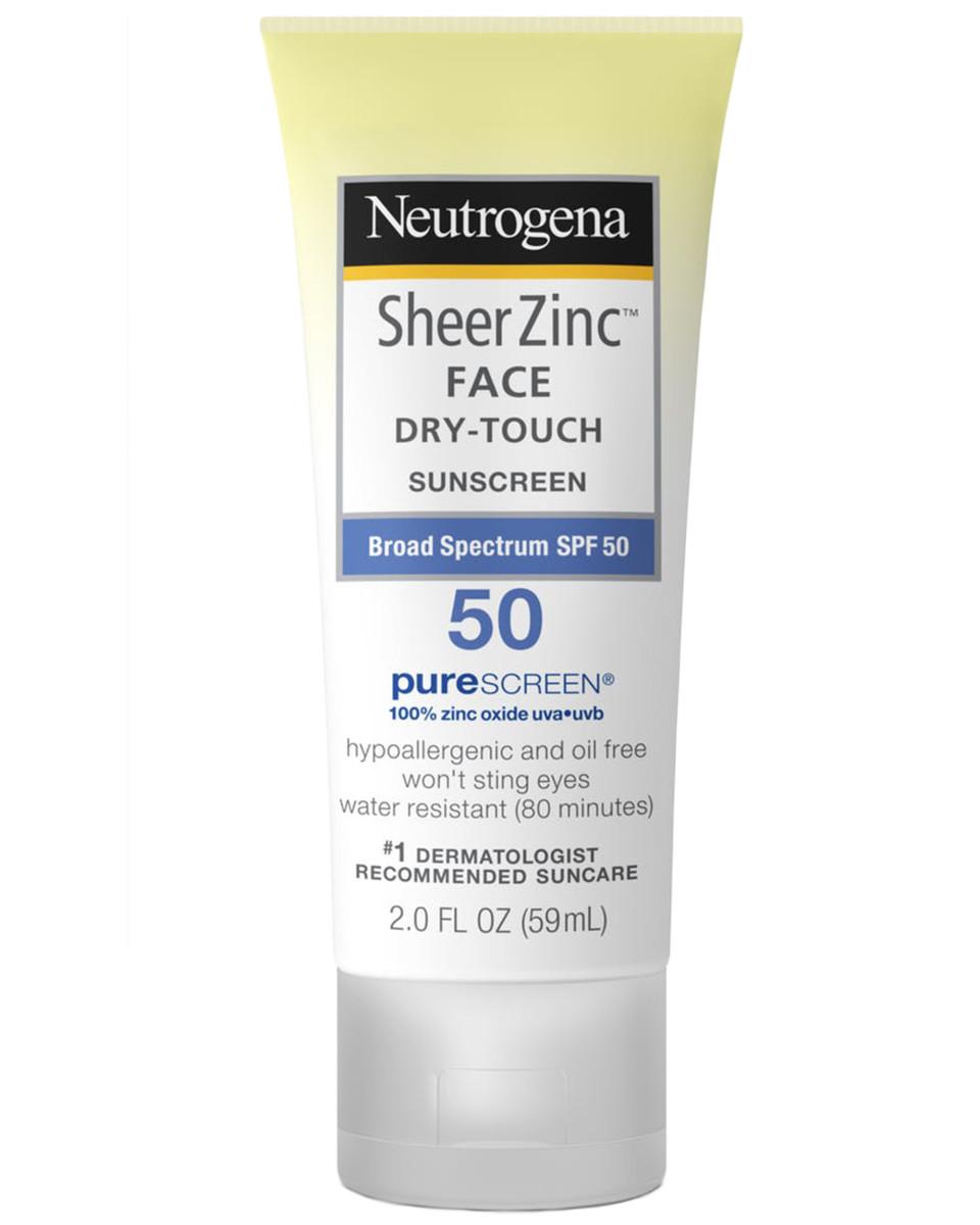 Sheer Zinc Face Dry-Touch Sunscreen Broad Spectrum SPF 50
