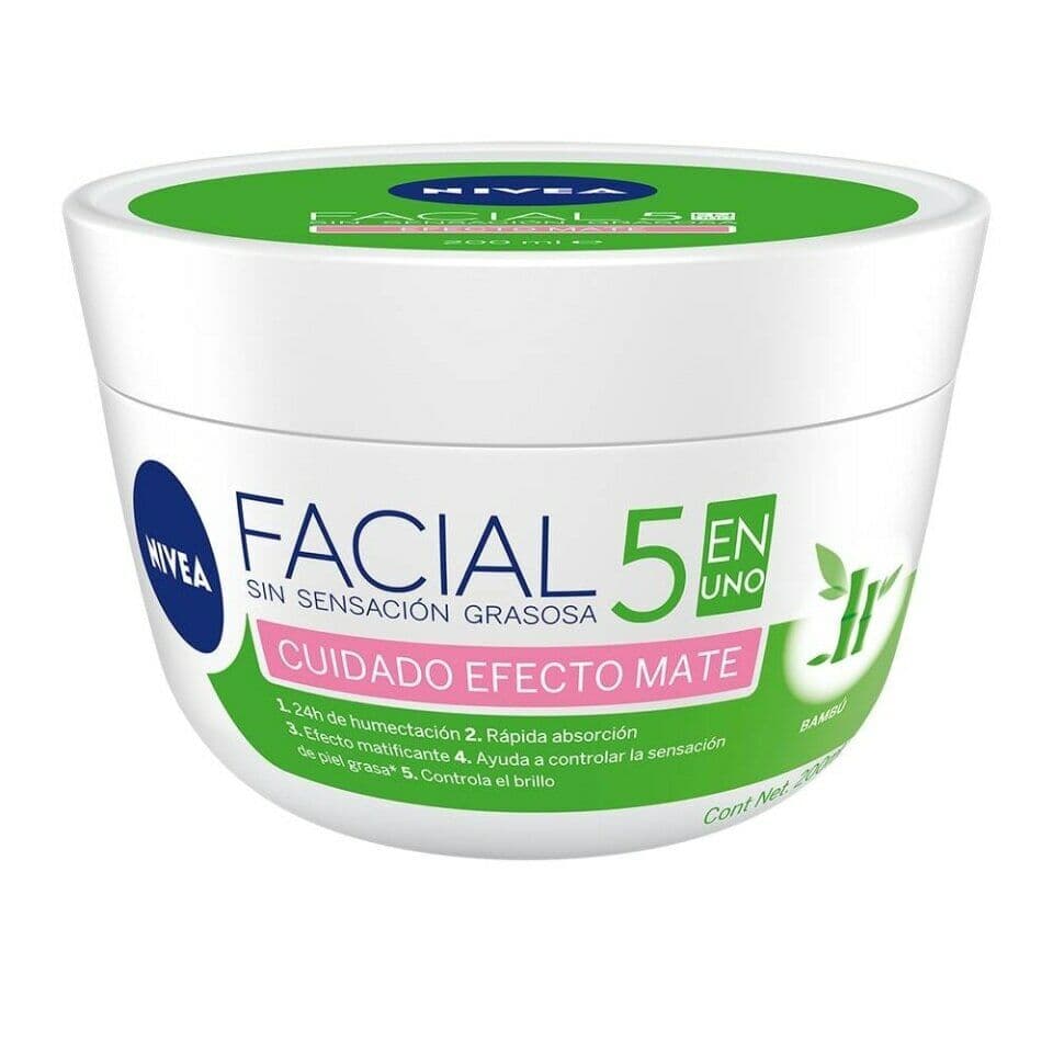Facial 5 en 1 Efecto Mate