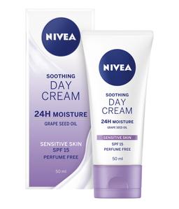Soothing Day Cream 24h Moisture Sensitive Skin SPF15