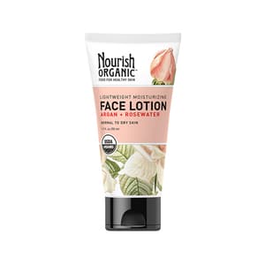 Lightweight Moisturizing Face Lotion, Argan + Rosewater