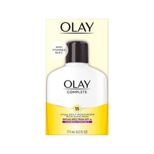 Complete All Day Moisturizer with Sunscreen Broad Spectrum SPF 15, Combination/Oily