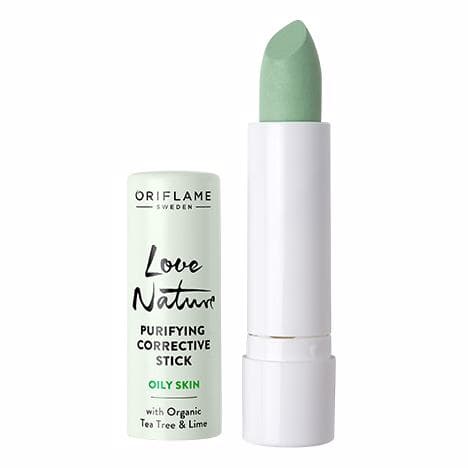 Love Nature Purifying Corrective Stick with Organic Tea Tree & Lime