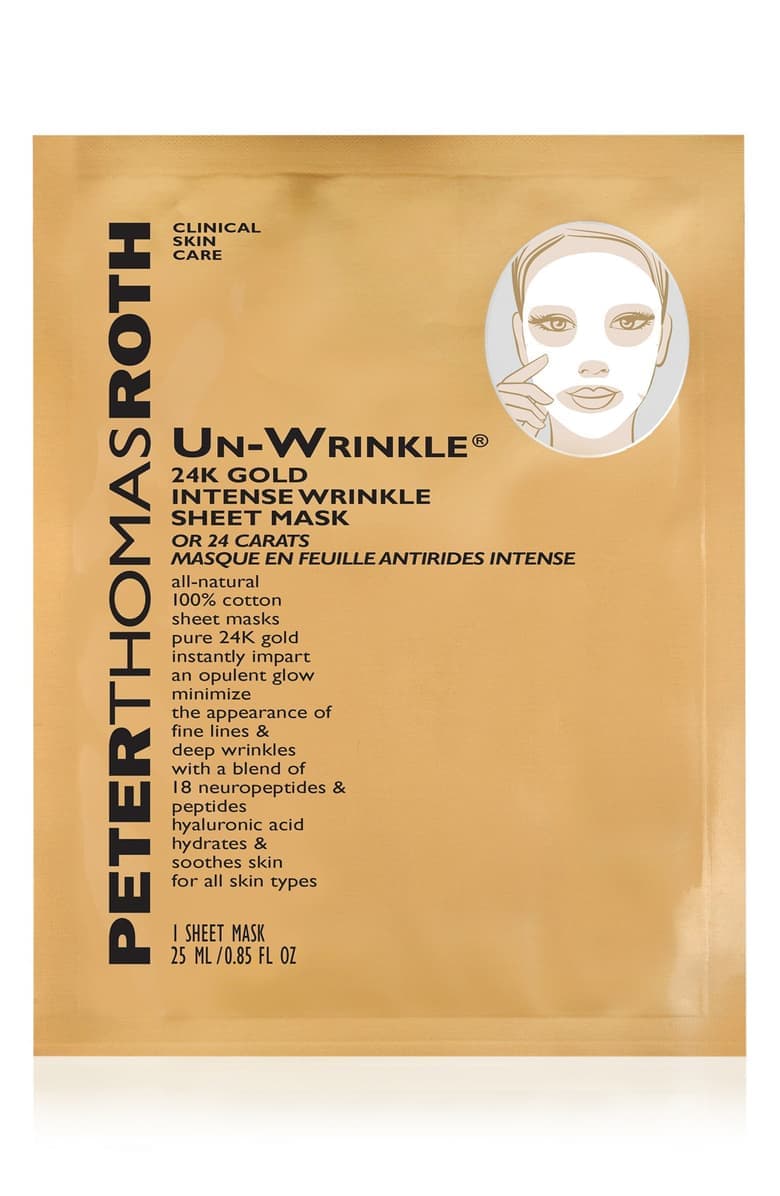 Un-Wrinkle 24k Gold Intense Wrinkle Sheet Mask