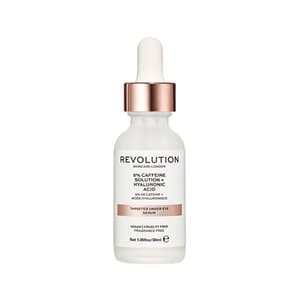 Targeted Under Eye Serum - 5% Caffeine Solution + Hyaluronic Acid Serum