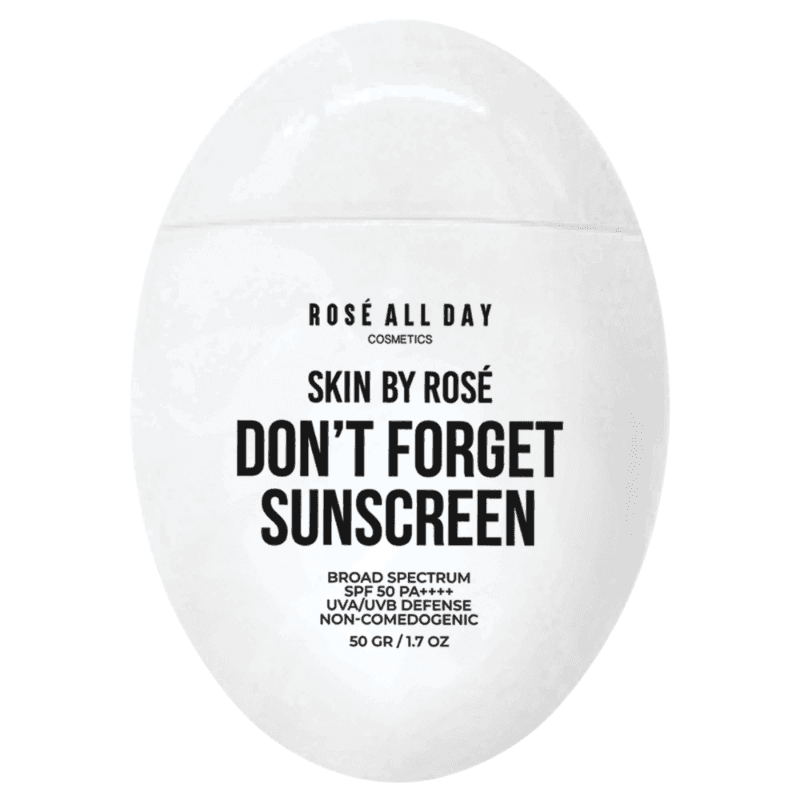 Don't Forget Sunscreen
