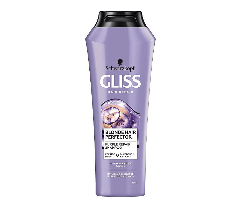 Gliss Blonde Hair Perfector Purple Repair Shampoo