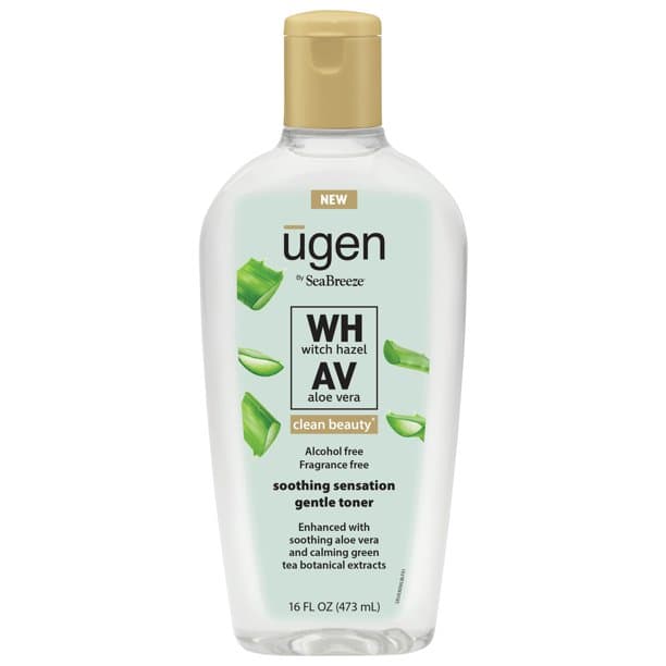 Ugen Soothing Sensation Gentle Toner with Witch Hazel and Aloe Vera