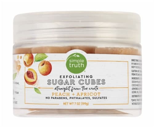 Beauty Crate Peach & Apricot Exfoliating Sugar Cubes