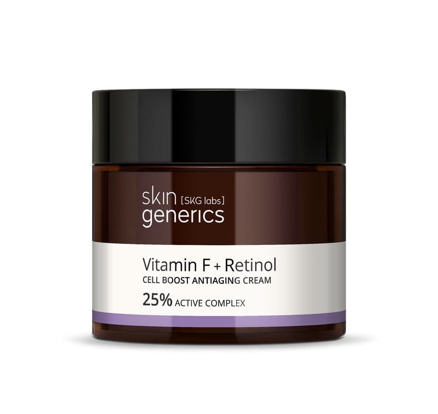 Cell Boost Anti-Aging Cream Vitamin F + Retinol 25% Active Complex