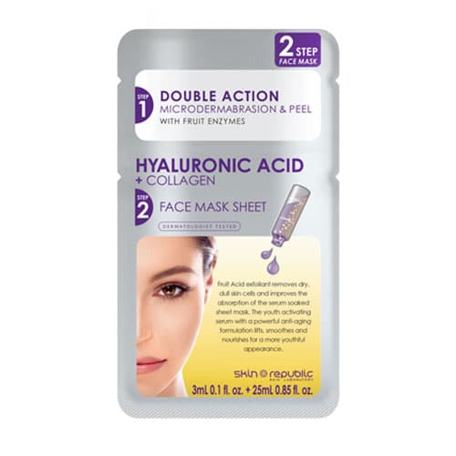2 Step Hyaluronic Acid + Collagen Face Mask - 2nd Step (Mask)