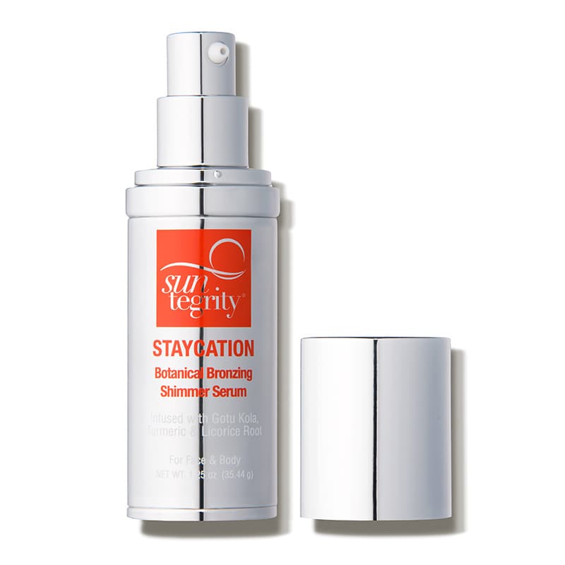 Staycation Botanical Face & Body Bronzing Shimmer Serum
