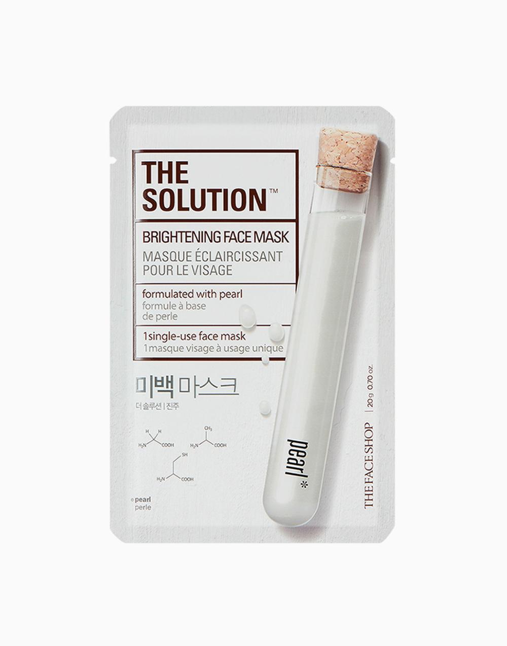 The Solution Brightening Face Mask