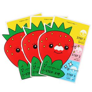 Strawberry 3-Step Nose Pack