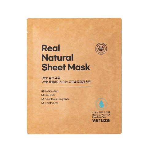 Real Natural Sheet Mask With Blue Ampoule