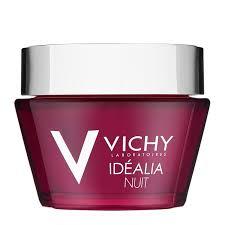 Idealia Night Recovery Cream with Caffeine and Hyaluronic Acid