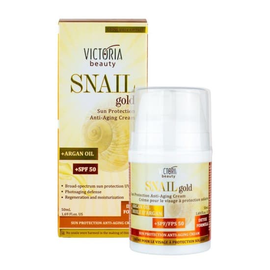 Snail Gold Sun Protection Anti-Aging Cream SPF50
