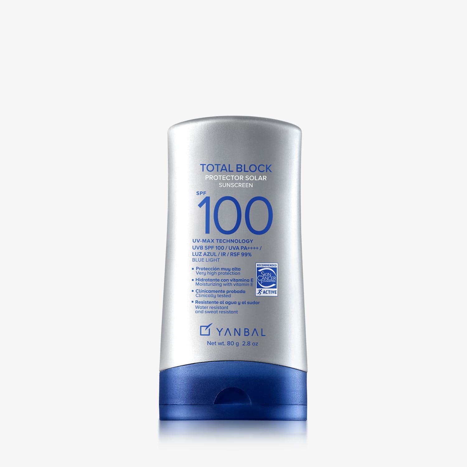 Protector Solar Total Block SPF 100