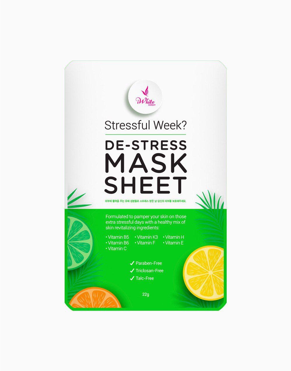 De-Stress Mask Sheet