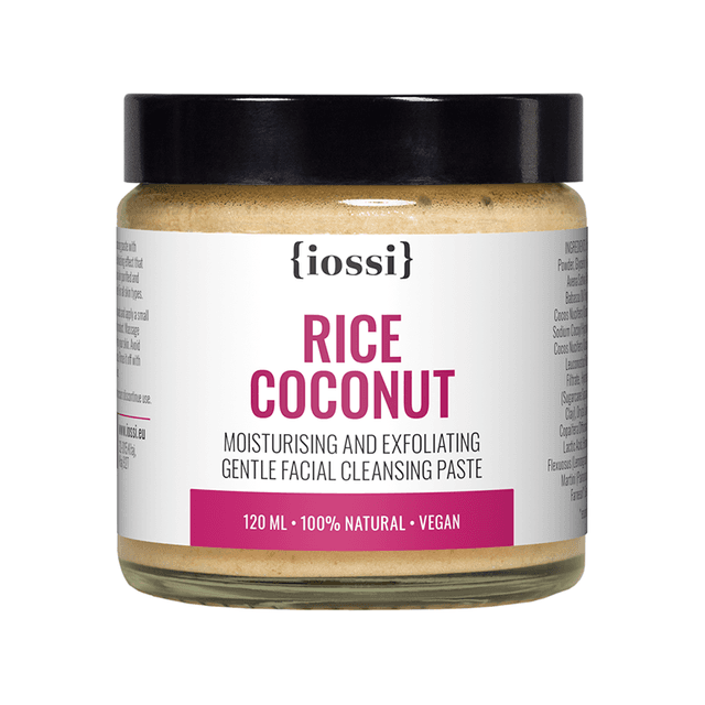Rice Coconut. Moisturising and Exfoliating Facial Cleansing Paste