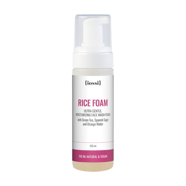 Rice Foam. Moisturising and Gentle Facial Foaming Cleanser