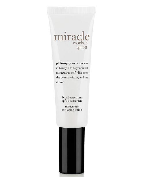 miracle worker spf 50 miraculous anti-aging fluid