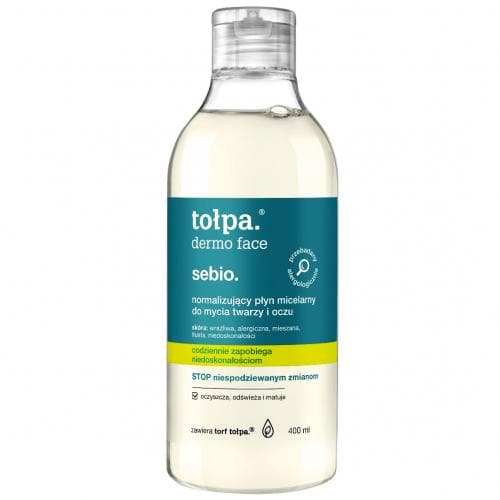 Dermo Face Sebio. Normalizujący Płyn Micelarny do Mycia Twarzy i Oczu