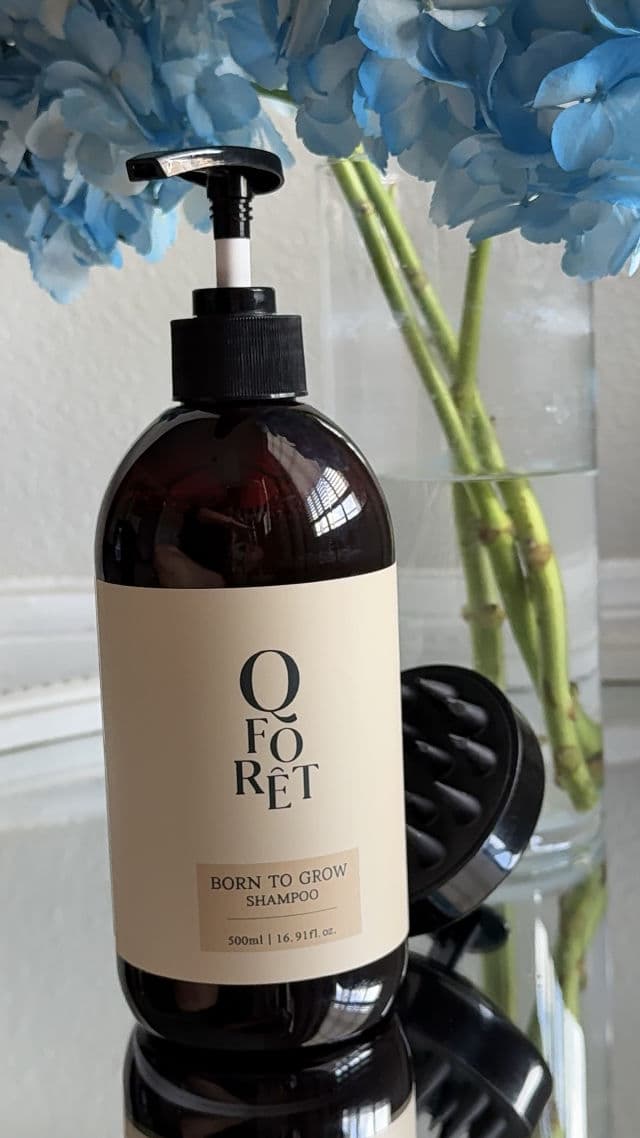 QFORET Born to Grow Red Korean Botanical Scalp Shampoo review photo by DaniG